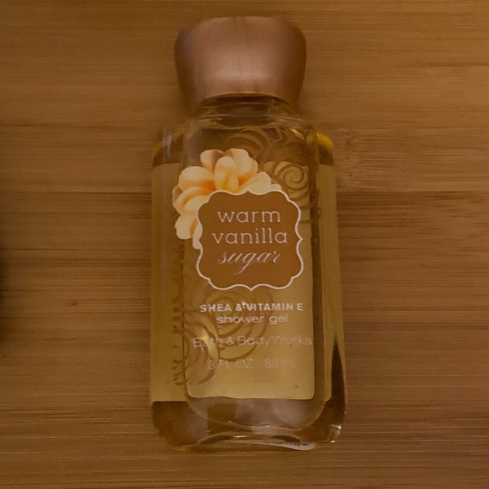 Bath & Body Works Warm Vanilla Sugar Shower Gel - Gold